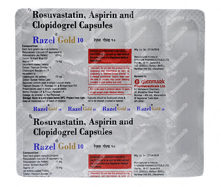 Razel Gold 75/10/75 MG Capsule 15