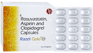 Razel Gold 10 Capsule 15