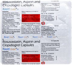 Razel Gold 20 Capsule 15 Razel Gold 20 Capsule 15