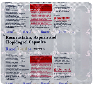 Razel Gold 75/20/75 MG Capsule 15