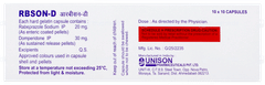 Rbson D Capsule 10 Rbson D Capsule 10