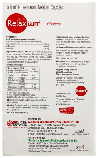Relaxium Capsule 10