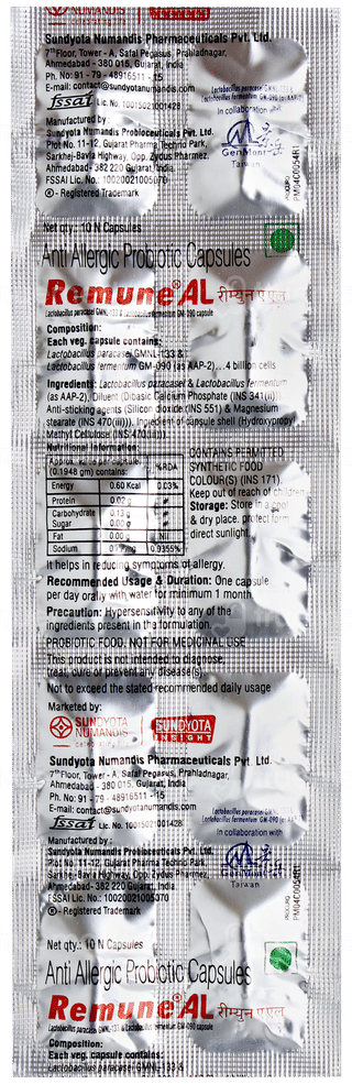 Remune Al Capsule 10