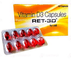 Ret 3d 2000 IU Capsule 10