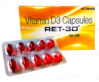 Ret 3d 2000 IU Capsule 10