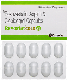 Revostat Gold 20 Capsule 10