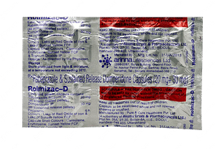 Rolmizac D 30/20 MG Capsule Sr 10