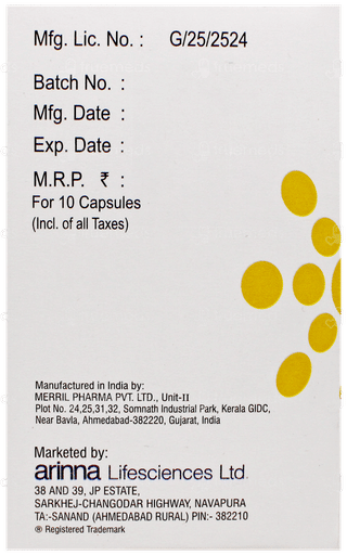 Rolmizac D Capsule 10