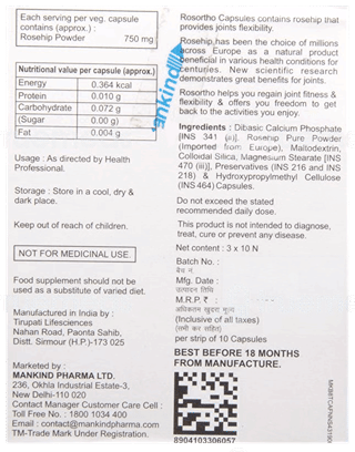 Rosortho Capsule 10