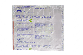 Rosulip Asp 10/75 MG Capsule 15