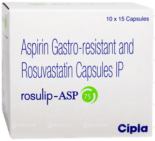 Rosulip Asp 75 Capsule 15