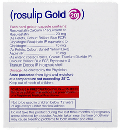 Rosulip Gold 20 Capsule 10 Rosulip Gold 20 Capsule 10