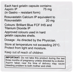 Rosumac Asp 20 Capsule 10 Rosumac Asp 20 Capsule 10