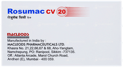 Rosumac Cv 20 Capsule 10