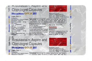 Rosumac Gold 75/20/75 MG Capsule 10