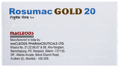 Rosumac Gold 20 Capsule 10 Rosumac Gold 20 Capsule 10