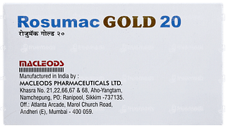 Rosumac Gold 20 Capsule 10