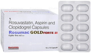 Rosumac Gold Forte 20 Capsule 10