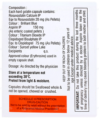 Rosumac Gold Forte 20 Capsule 10