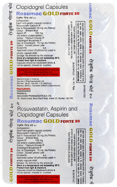 Rosumac Gold Forte 20 Capsule 10 Rosumac Gold Forte 20 Capsule 10