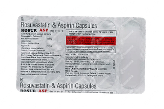 Rosur Asp 10/75 MG Capsule 10