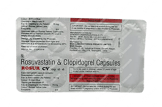 Rosur Cv 10/75 MG Capsule 10