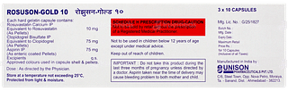 Rosuson Gold 10 Capsule 10
