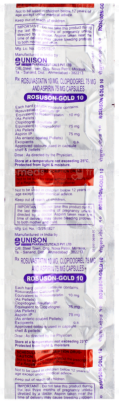 Rosuson Gold 10 Capsule 10 Rosuson Gold 10 Capsule 10