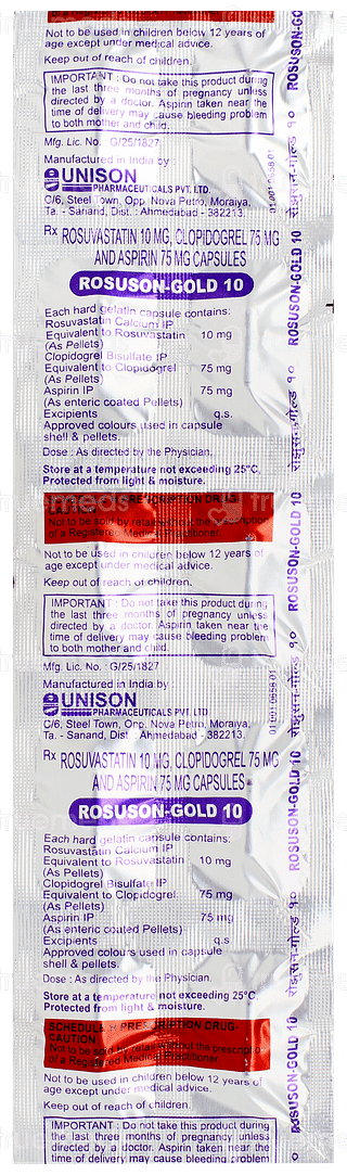 Rosuson Gold 10 Capsule 10