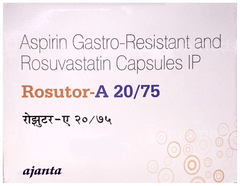 Rosutor A 20/75 Capsule 15