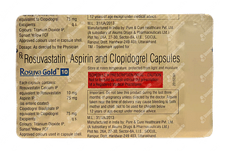 Rosuva Gold 75/10/75 MG Capsule 10