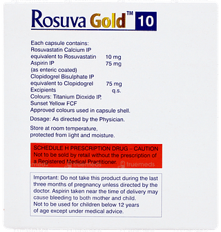 Rosuva Gold 10 Capsule 10