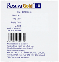 Rosuva Gold 10 Capsule 10