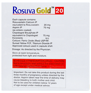 Rosuva Gold 20 Capsule 10