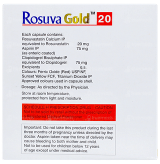 Rosuva Gold 20 Capsule 10