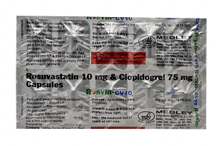 Rosvin Cv 10/75 MG Capsule 10