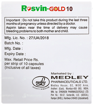 Rosvin Gold 10 Capsule 10