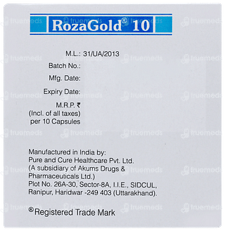 Rozagold 10 Capsule 10