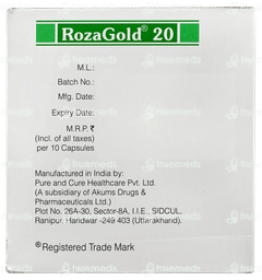Rozagold 20 Capsule 10