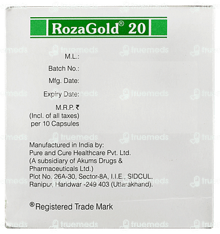 Rozagold 20 Capsule 10