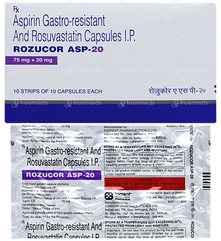 Rozucor Asp 20 Capsule 10