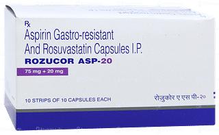 Rozucor Asp 20 Capsule 10