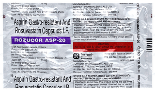 Rozucor Asp 20 Capsule 10