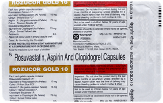 Rozucor Gold 10 Capsule 10