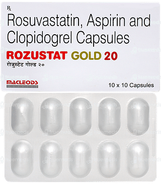 Rozustat Gold 20 Capsule 10