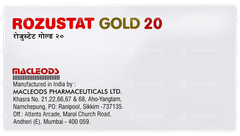 Rozustat Gold 20 Capsule 10 Rozustat Gold 20 Capsule 10