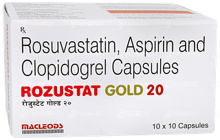Rozustat Gold 20 Capsule 10