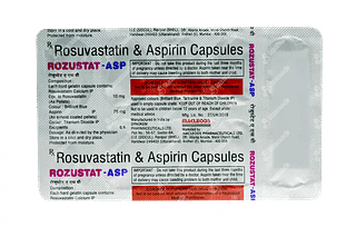 Rozustat Asp 10/75 MG Capsule 10