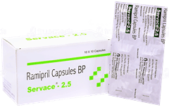 Servace 2.5 Mg Capsule 10