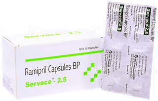 Servace 2.5 Mg Capsule 10